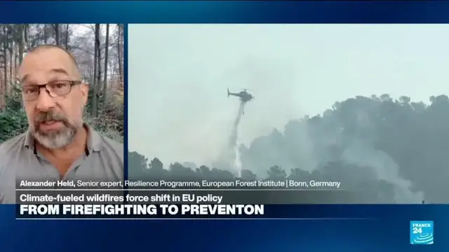 Video thumbnail for Wildfire prevention requires 'nature-based solutions': Land 'treating us' the way we treat the land