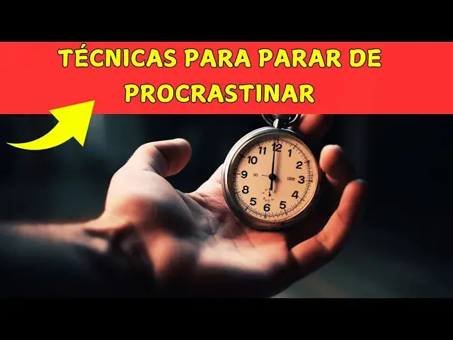 'Video thumbnail for Técnicas para Parar de Procrastinar e Começar a Agir #motivação'