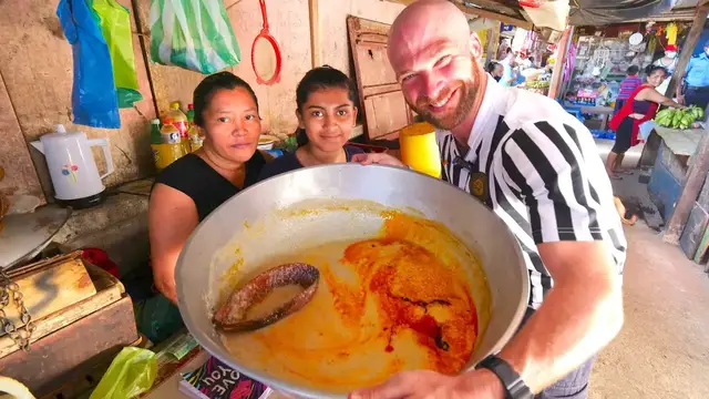 Video thumbnail for Exotic NICARAGUAN STREET FOOD!! Mercado Municipal Tour in Granada, Nicaragua!!