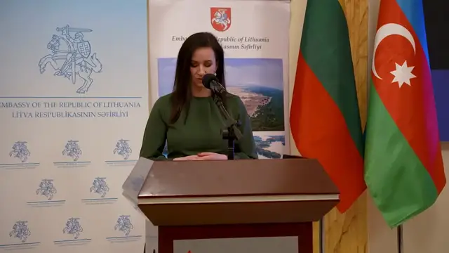 Video thumbnail for War stories of displaced Ukrainian Refugees feature in Lithuanian exhibition in Baku