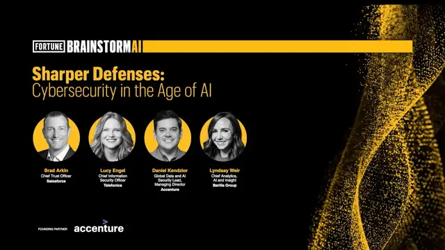'Video thumbnail for Sharper Defenses: Cybersecurity in the Age of AI'