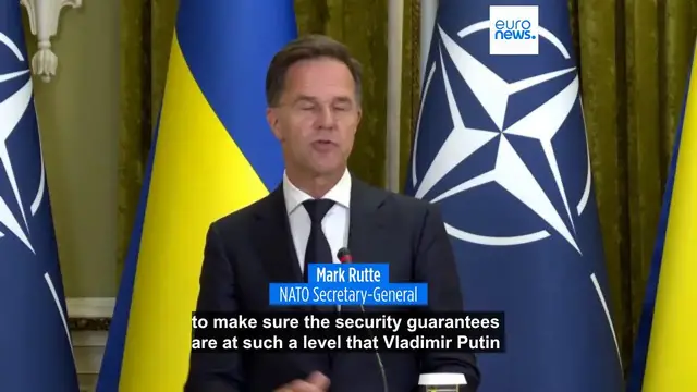 'Video thumbnail for We need to make sure Putin never tries to attack Ukraine again, NATO chief says'