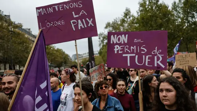 Video thumbnail for France protests police use-of-force law as videos spark outrage