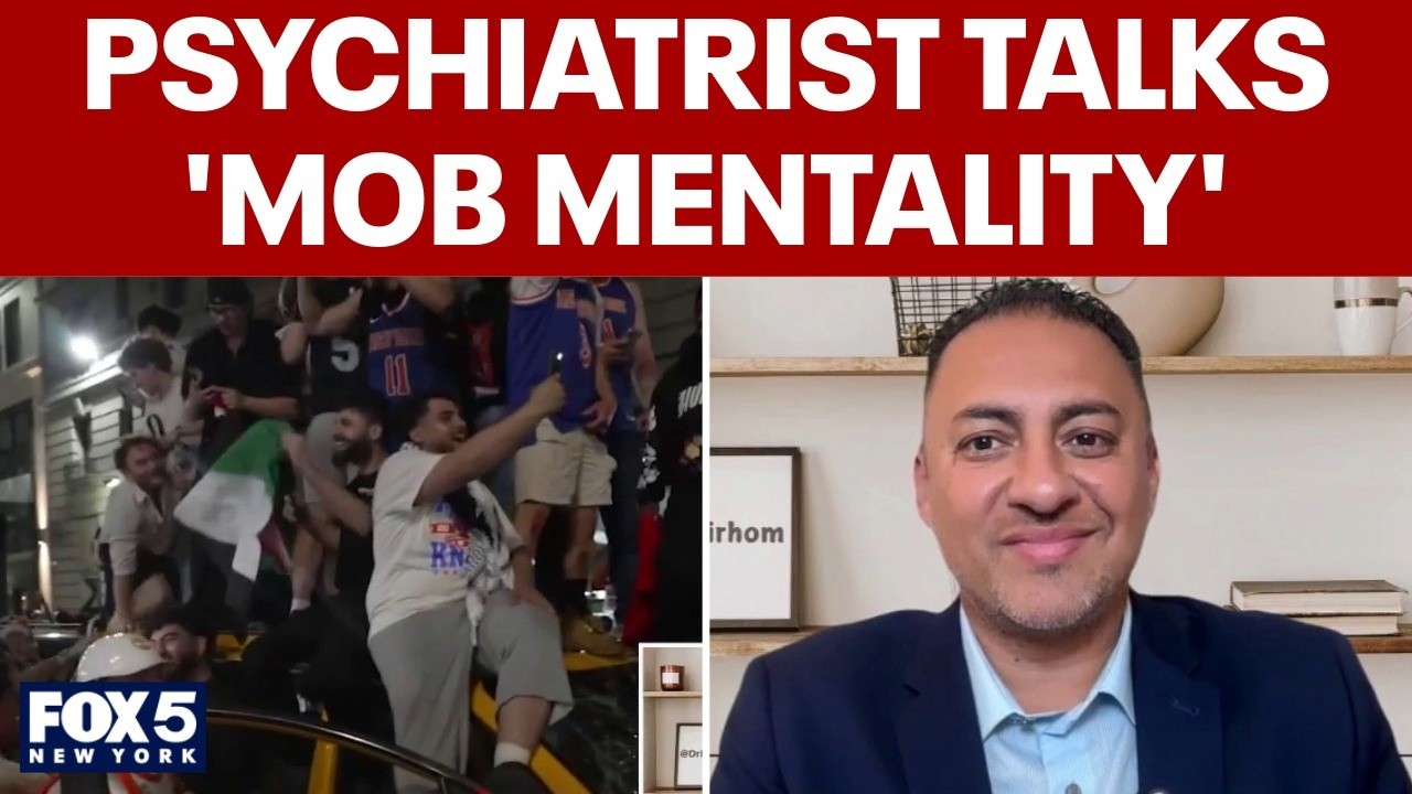 Video thumbnail for Psychiatrist talks 'mob mentality' of sports fans