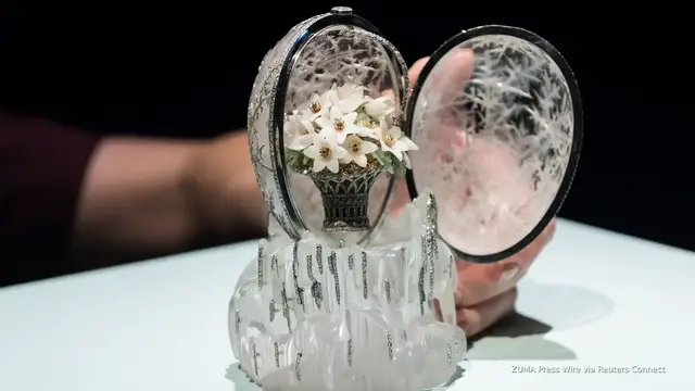 Video thumbnail for A $26 million Fabergé egg is about to break records