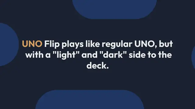 'Video thumbnail for How to Play UNO Flip : UNO Flip Rules'