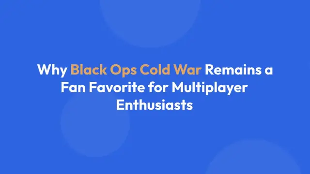 Video thumbnail for Call of Duty: Black Ops Cold War