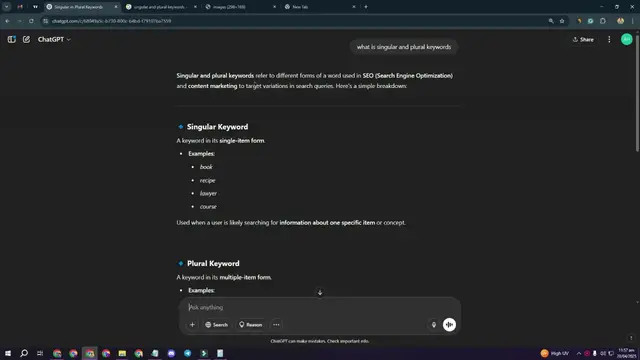 Video thumbnail for Different Between Singular and Plural Keyword