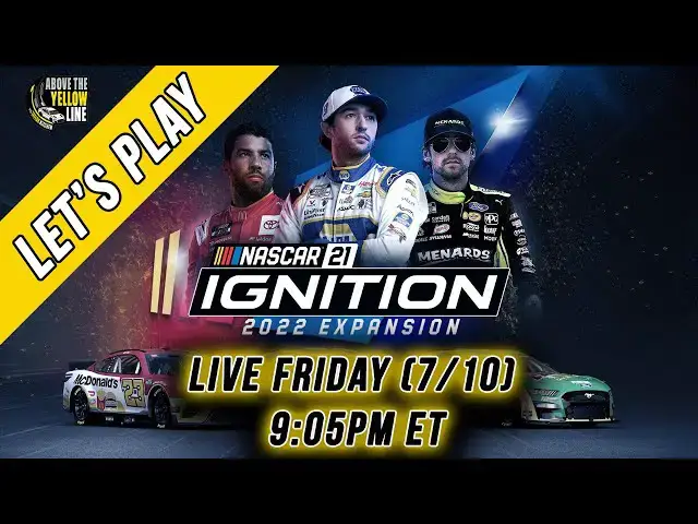 Video thumbnail for Let's Play! [NASCAR Ignition's 2022 Expansion Update]