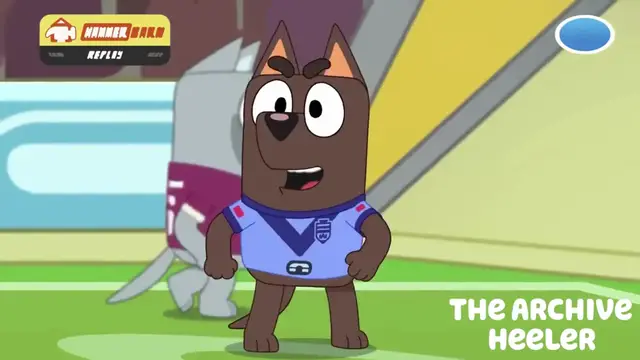 Video thumbnail for Bluey State Of Origin Highlights The Archive Heeler