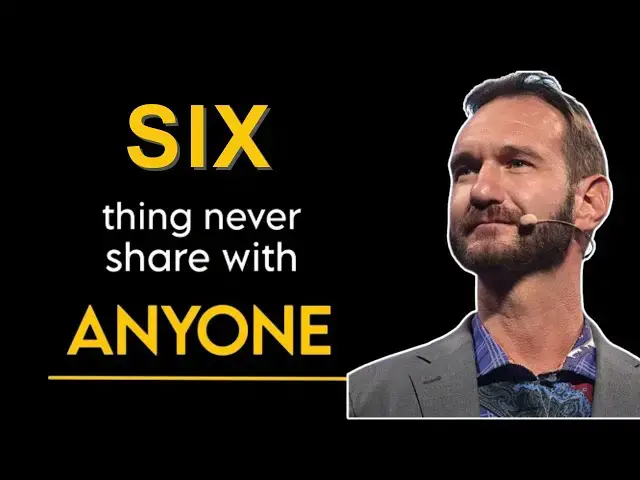 Video thumbnail for SIX Things Never Share With Anyone |  Keeping Things Private [2024]