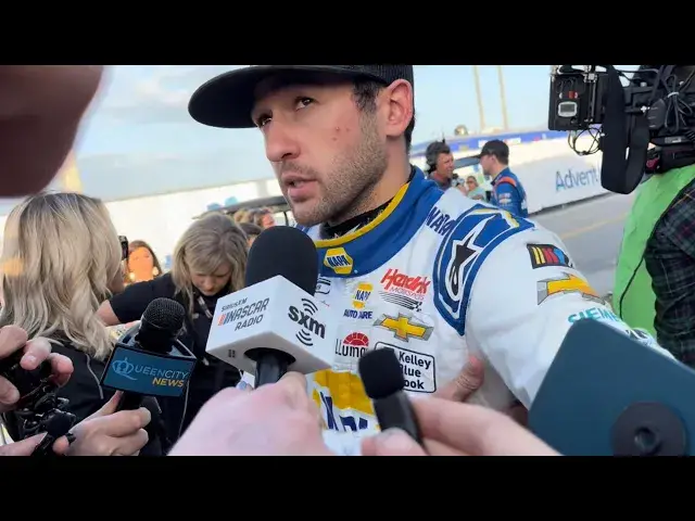 'Video thumbnail for Chase Elliott on Being Swept up in Daytona 500 Crash: “I was the lucky winner”'
