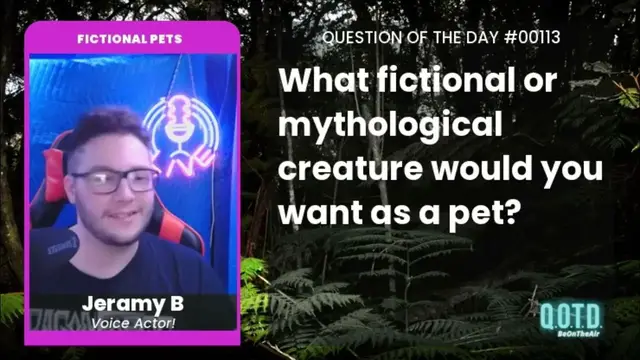 Video thumbnail for Jeramy wants a pet dragon like Khaleesi. Don't we all?