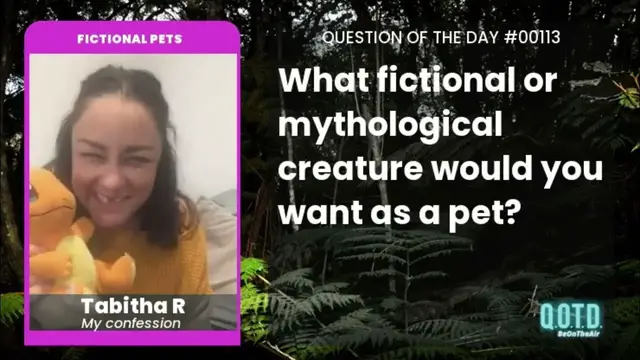 Video thumbnail for Tabitha wants a real-life Charizard. Gotta catch 'em all!