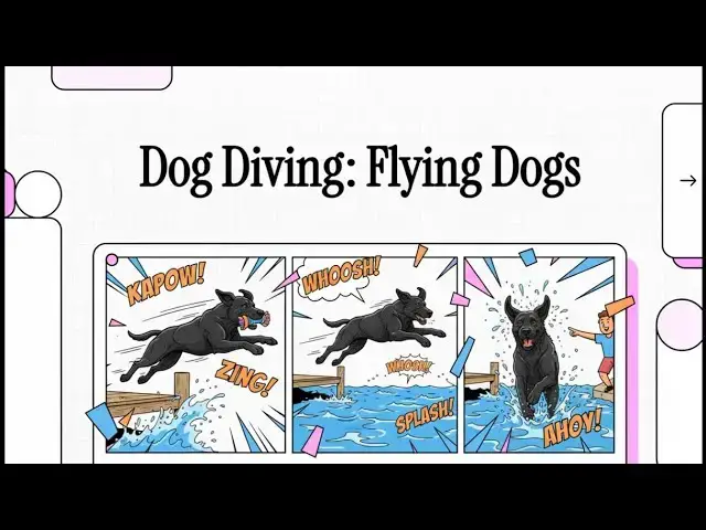 Video thumbnail for Dog Diving Sport: Meet The Flying Pups