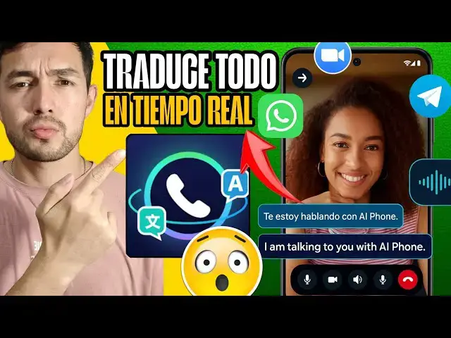 'Video thumbnail for Esta App Traduce Llamadas y Videollamadas en Tiempo Real - AI Phone traductor en tiempo real'