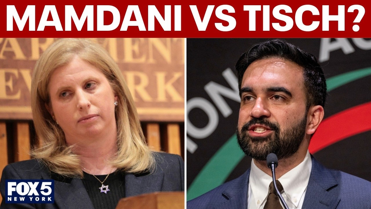 Video thumbnail for Mamdani says he has final say for NYPD