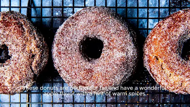 Video thumbnail for Apple cider donut recipe