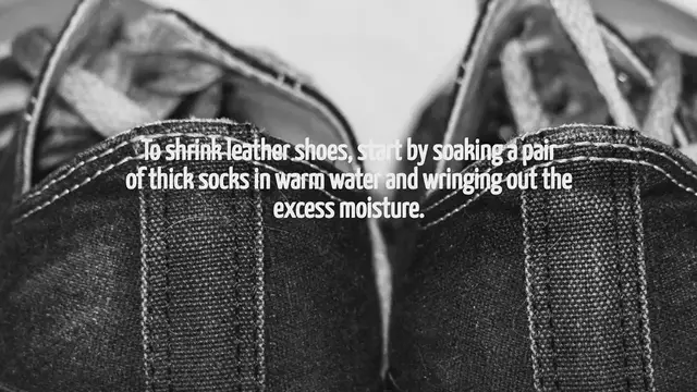 Video thumbnail for How To Shrink Leather Shoes