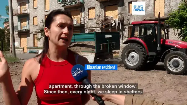 Video thumbnail for Kyiv residents adapt to life under Russian bombardment