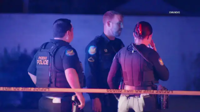 Video thumbnail for US, Phoenix: Phoenix Suspect Detained Following 7th Avenue Hit And Run Pedestrian Collision.
