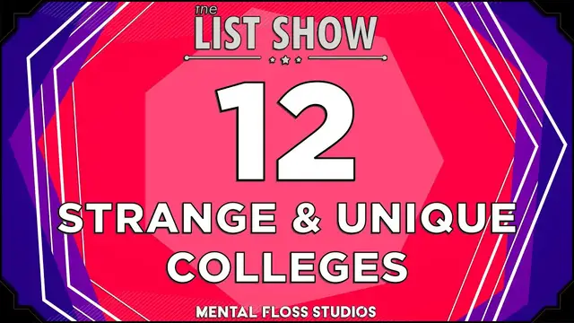 Video thumbnail for 12 Quirky and Unique Colleges | Mental Floss