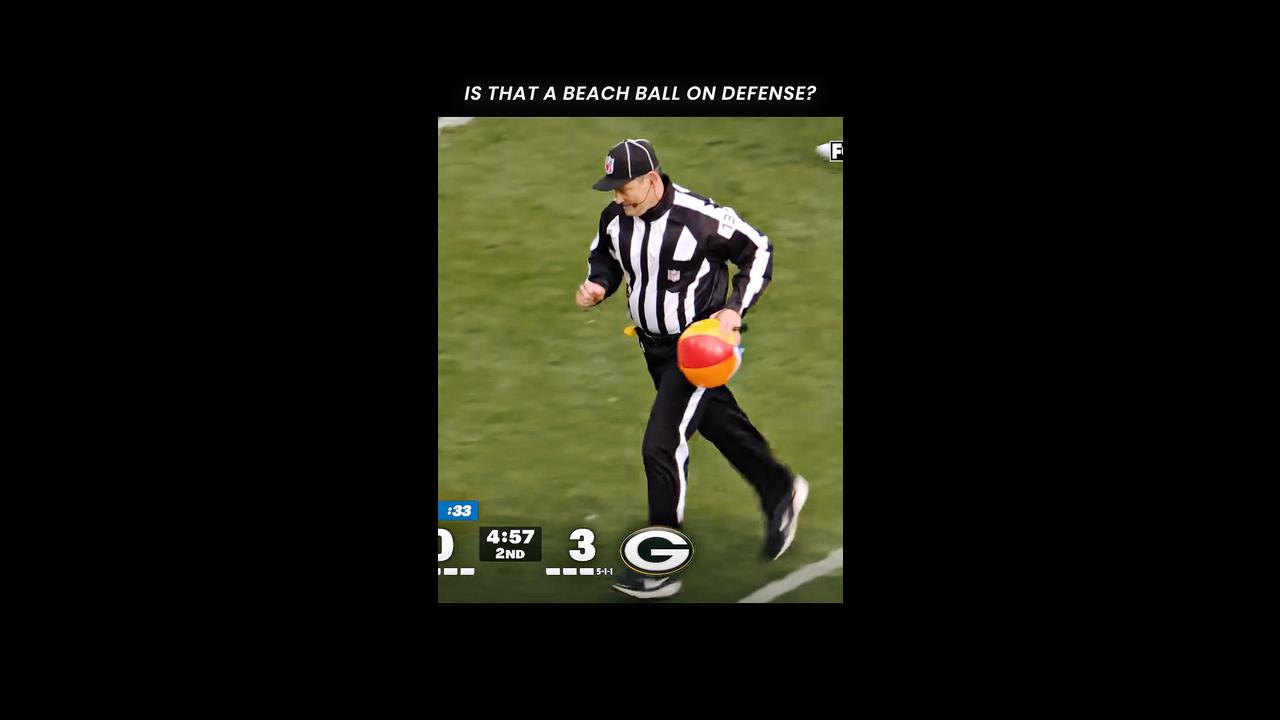 Video thumbnail for Is that a BEACH BALL on Defense?!