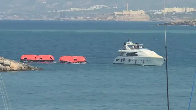 Video thumbnail for Search and rescue operations continue after vessel capsizes off Kyrenia.