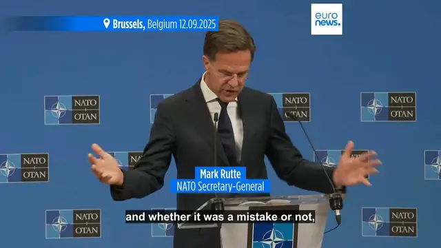'Video thumbnail for NATO secretary general announces Eastern Sentry initiative for the alliance's eastern flank'