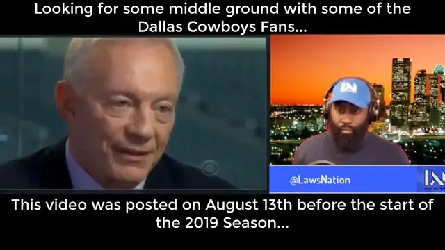 'Video thumbnail for law nation sports: dallas cowboys stuck in purgatory? dak prescott & jerry jones face repeating history'