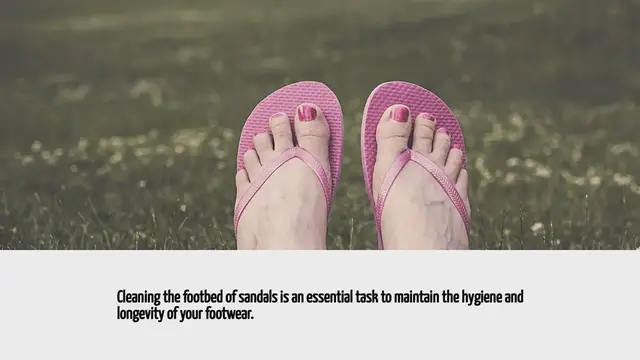 Video thumbnail for How To Clean The Footbed Of Sandals