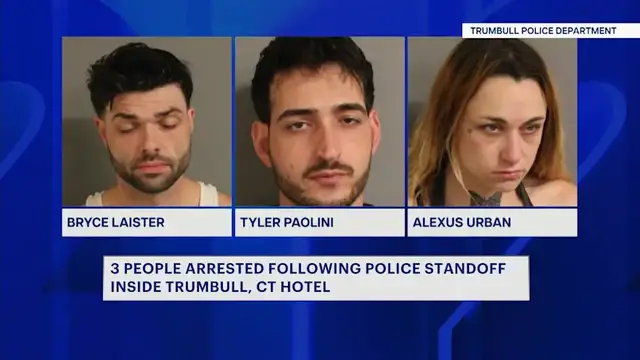 Video thumbnail for 'Insane.' Two men connected to power tool theft ring arrested following police standoff in Trumbull hotel