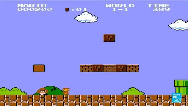 'Video thumbnail for From 8-bit to 3D: Nintendo's iconic 'Mario' games turn 40'