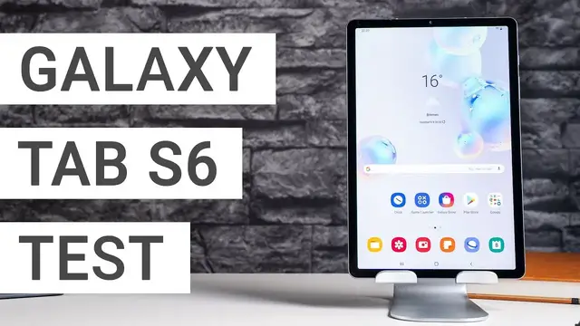 Video thumbnail for Samsung Galaxy Tab S6 Test: Das schnellste Android-Tablet | Deutsch