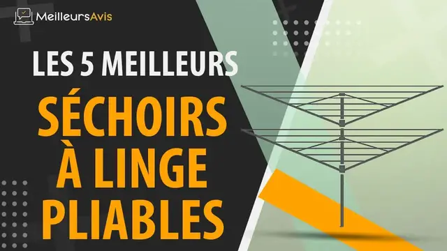 Video thumbnail for ⭐️ MEILLEUR SÉCHOIR À LINGE PLIABLE - Avis & Guide d'achat (Comparatif 2021)