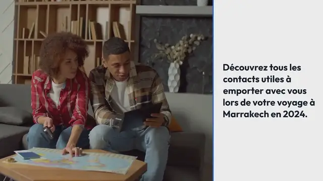 Video thumbnail for Marrakech : tous les contacts utiles en 2024