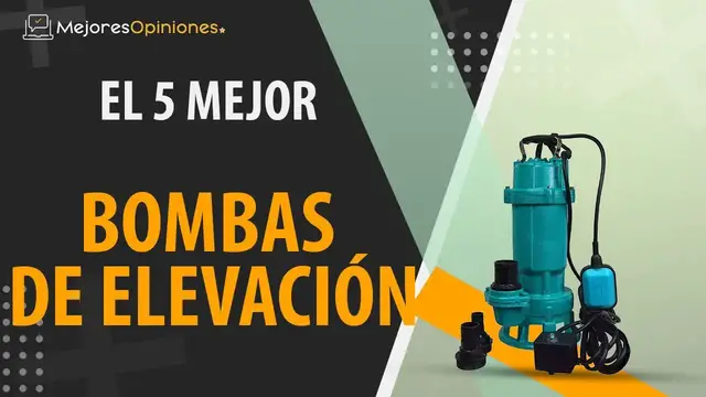 Video thumbnail for ⭐️ MEJOR BOMBA DE ELEVACIÓN - Reseñas y Guía de compra (Comparativa 2022)