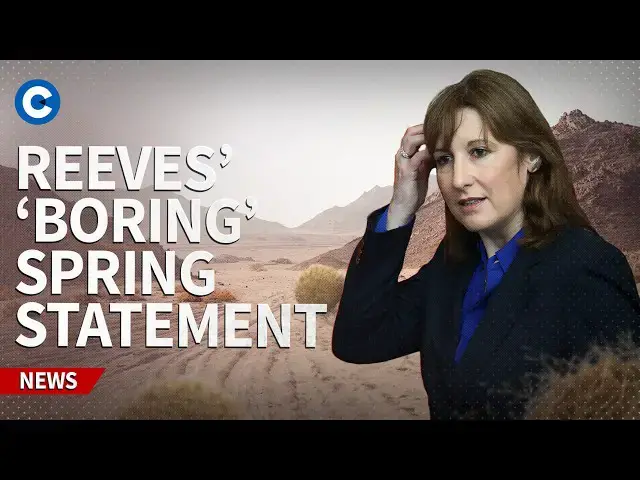 Video thumbnail for Spring Statement reaction: The 'tragic' downgrade threatening Labour's growth mission