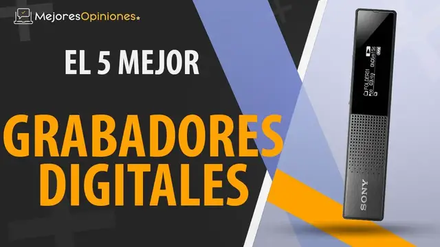 Video thumbnail for ⭐️ MEJOR GRABADORA DIGITAL - Reseñas y Guía de compra (Comparativa 2021)