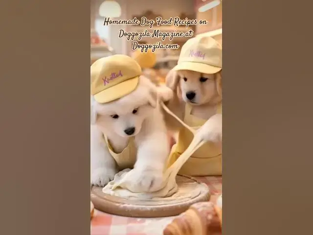 'Video thumbnail for Homemade Dog Food Recipes on Doggozila Magazine at Doggozila.com  #homemadedogfood  #dogfoodrecipe'