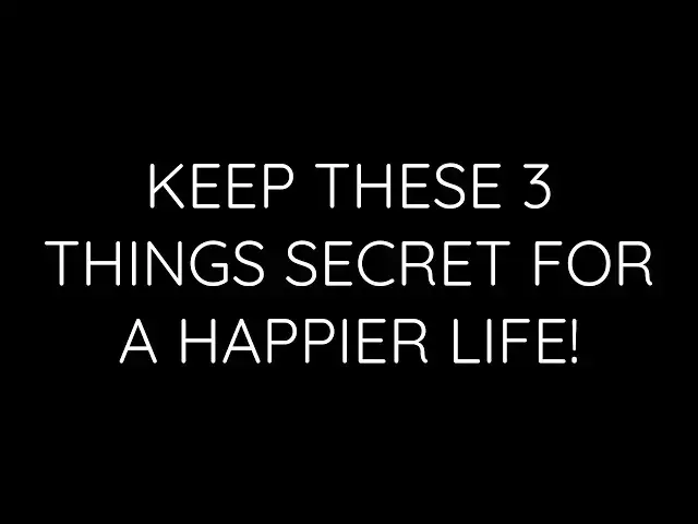 Video thumbnail for An Intelligent Person Keeps These 3 Things Private At Any Cost | Life-Changing Quotes