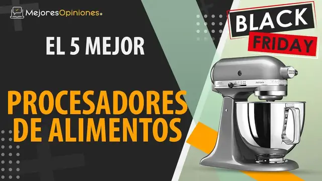 Video thumbnail for 🚩 MEJOR PROCESADOR DE ALIMENTOS - Black Friday 2021 (Comparación y guía de compra)