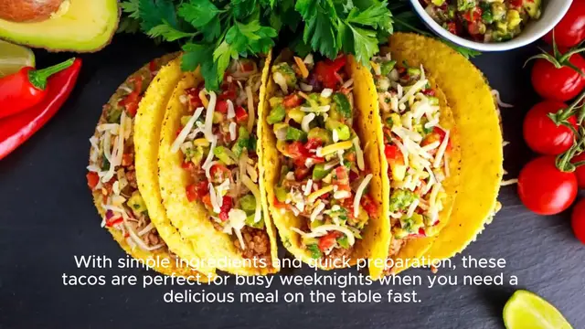 Video thumbnail for Easy Ground Beef Tacos Recipes
