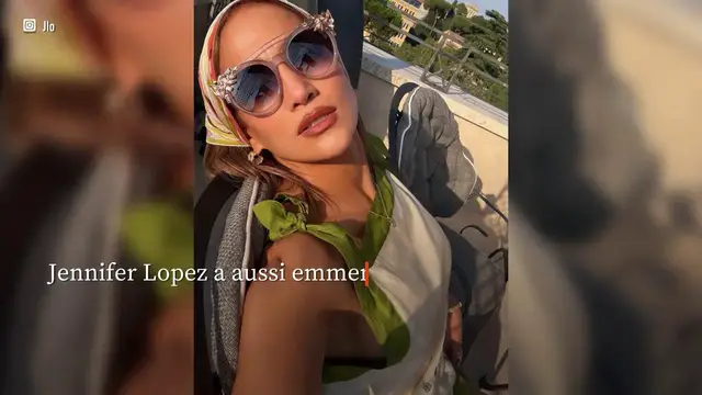 Video thumbnail for Jennifer Lopez et ses jumeaux ont bouclé leur virée en Italie avec une escale Venise.
