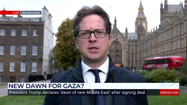 'Video thumbnail for WATCH: Leading Tory tells GB News Gaza peace plan is 'how good things start''