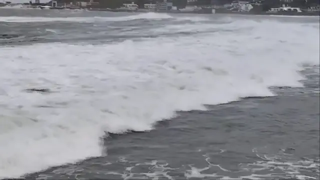 Video thumbnail for Typhoon Dolphin Brings Rough Sea Conditions To Okinawa.