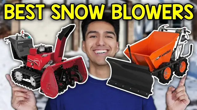 'Video thumbnail for These Are The Best Snow Blowers For 2025'