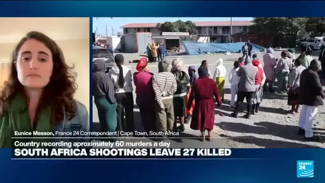 Video thumbnail for South Africa shootings leave 27 killed