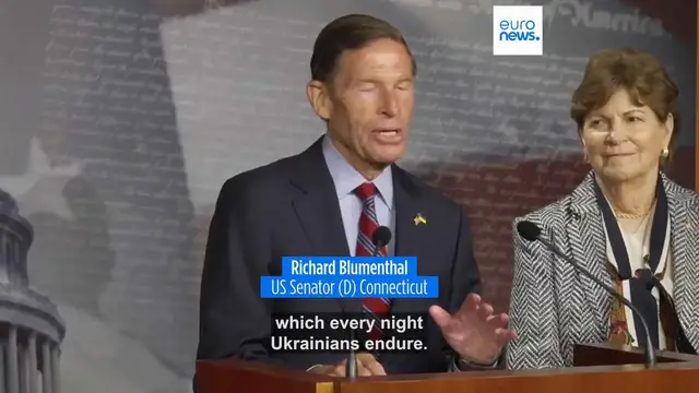 Video thumbnail for US Senate approves sweeping Russia sanctions bill targeting energy income