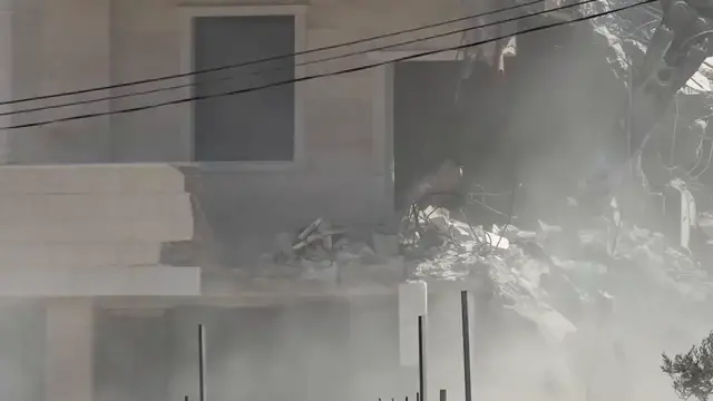 Video thumbnail for Israeli forces demolish Palestinian home in occupied West Bank.